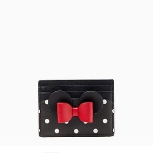 disney x kate spade new york other minnie mouse cardholder